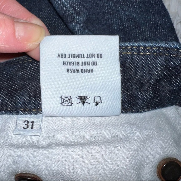 Shockoe Atelier Standard Candiani Straight Button Fly Dark Selvedge Jeans 31 - Picture 11 of 11